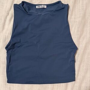 Zara Navy Blue Tank Top